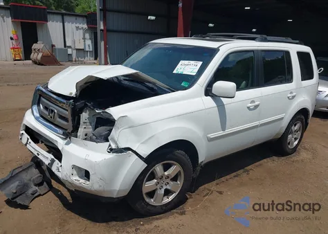 2011 Honda Pilot Ex-L from USA, damaged, VIN 5FNYF3H68BB040097